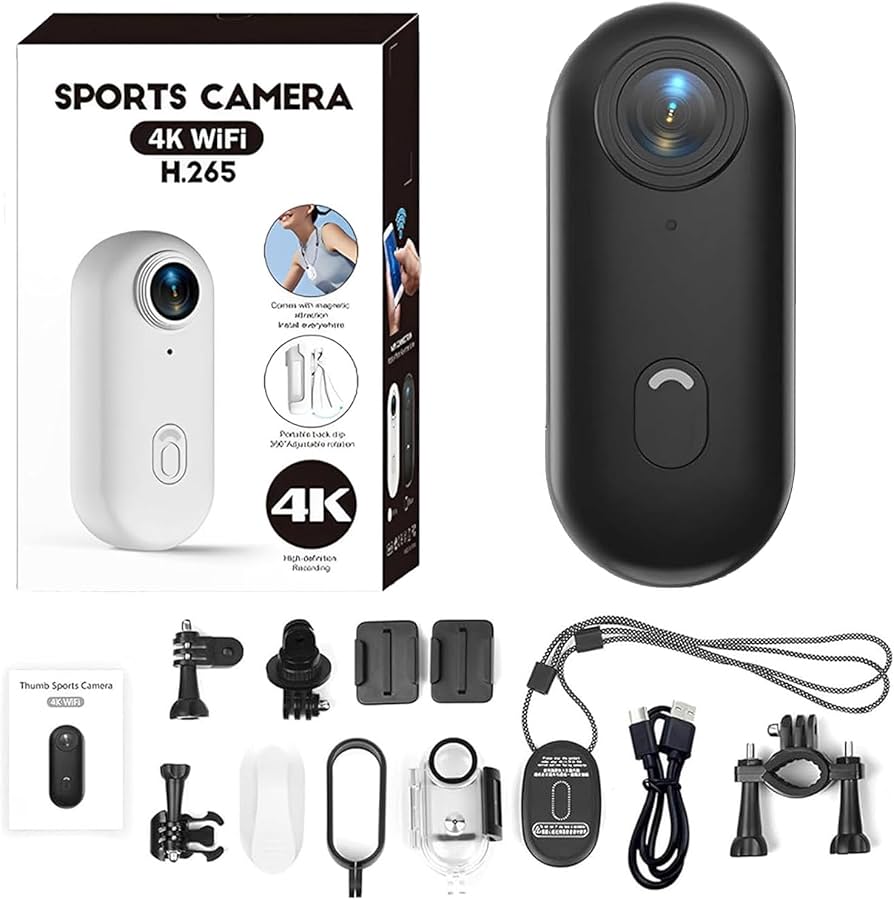 4K HD Mini Vlog Camera with WiFi